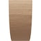 Ekena Millwork 4in. W x 8in. H x 36in. L Durham Woodgrain TimberThane Rafter Tail, Primed Tan RFTUR04X08X36DURRCPR - alternate 3